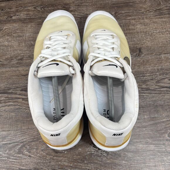 Nike Air Zoom Vapor VI Tennis Shoes Men's 13 White Yellow Flywire 344539-171 - Picture 6 of 8